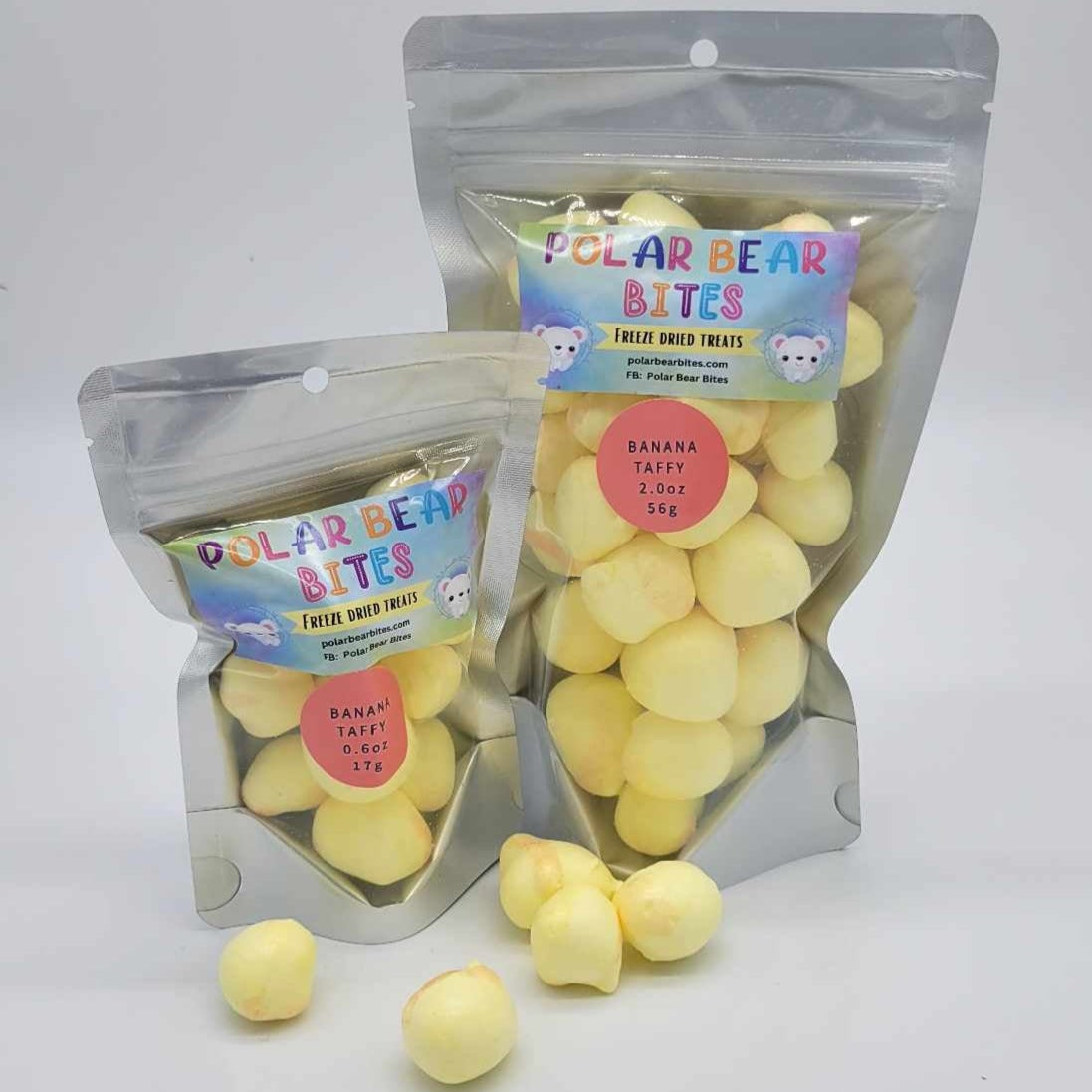 Banana Taffy Freeze-Dried Candy