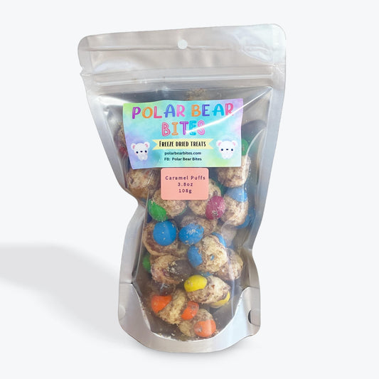 Caramel Puffs Freeze-Dried Candy