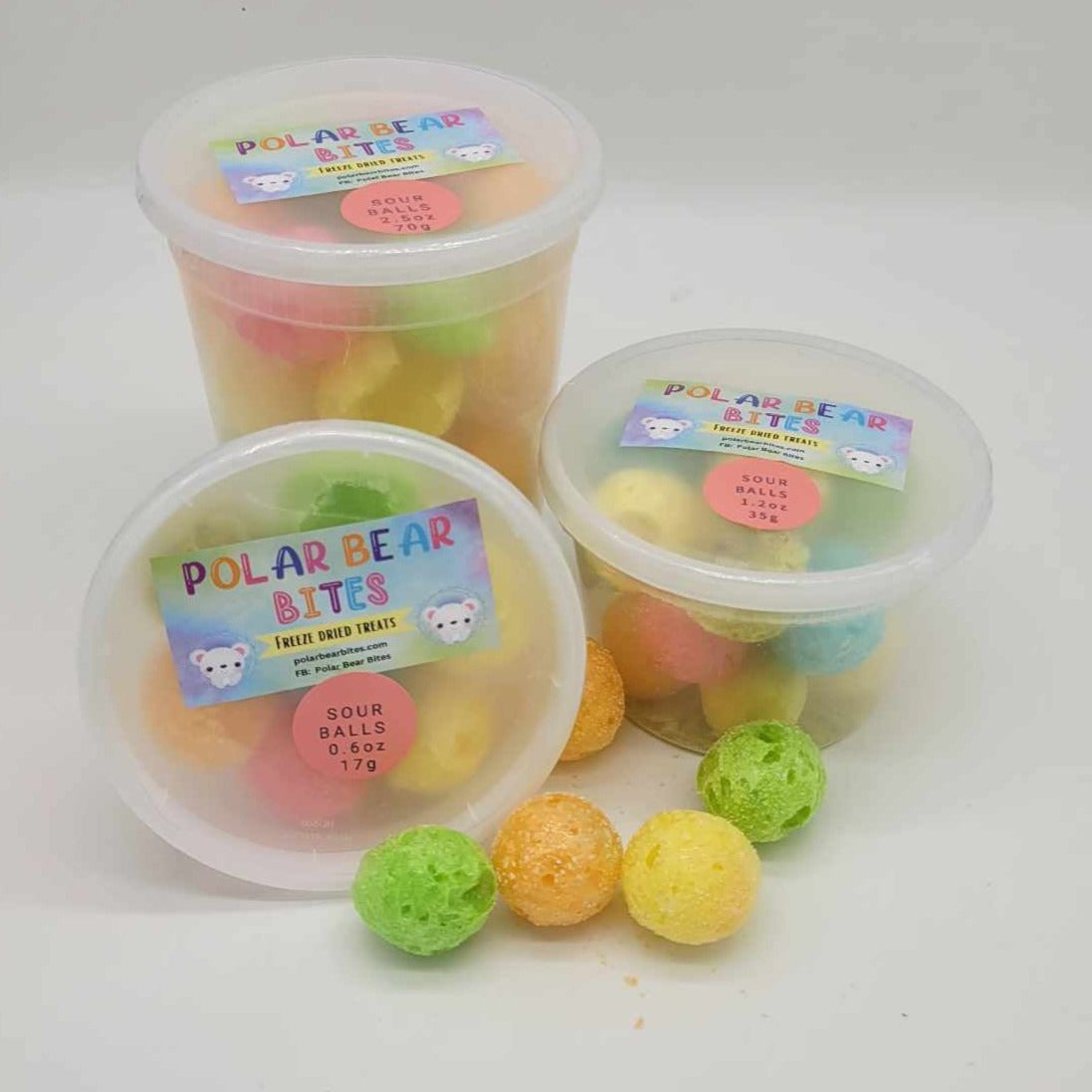 Sour Balls Freeze Dried Candy