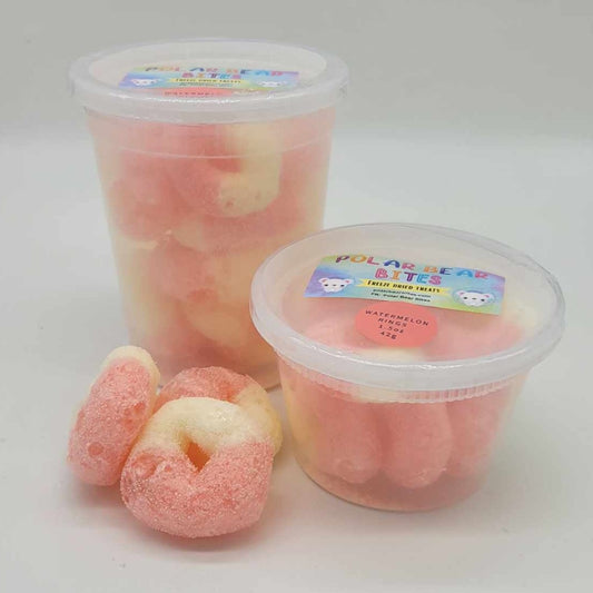 Watermelon Rings Freeze-Dried Candy