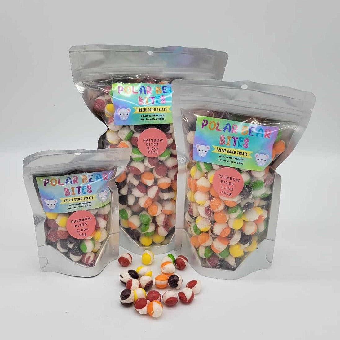 Rainbow Bites Freeze-Dried Candy