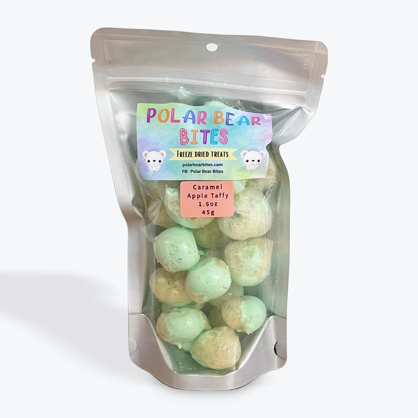 Caramel Apple Taffy Freeze-Dried Candy