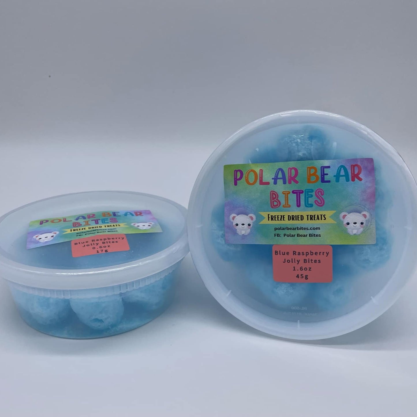 Blue Raspberry Jolly Bites Freeze-Dried Candy