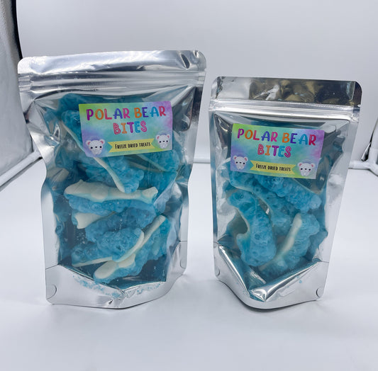 Polar Bear Bites Freeze Dried Candy Gummy Sharks Mississippi